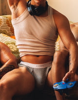 Classic Y-Front Brief - Heather Gray