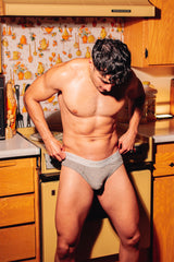 Classic Y-Front Brief - Heather Gray