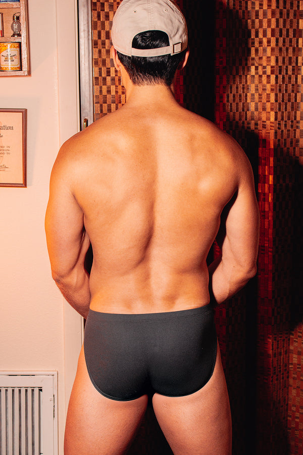 Classic Bikini Brief - Charcoal