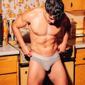 Classic Y-Front Brief - Heather Gray